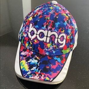 NWOT Bang Energy Sports Drink Multicolor Snapback Baseball Cap Light Up Bill